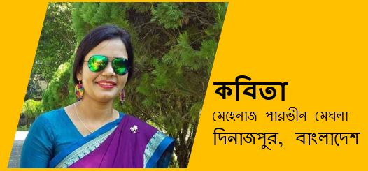 নীল অনুভূতি - মেহেনাজ পারভীন মেঘলা